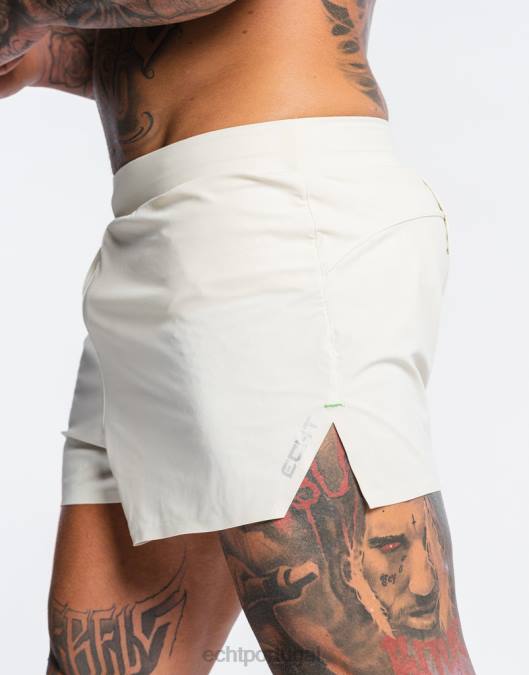 ECHT shorts de corrida cinza claro bolsa homens P22N554