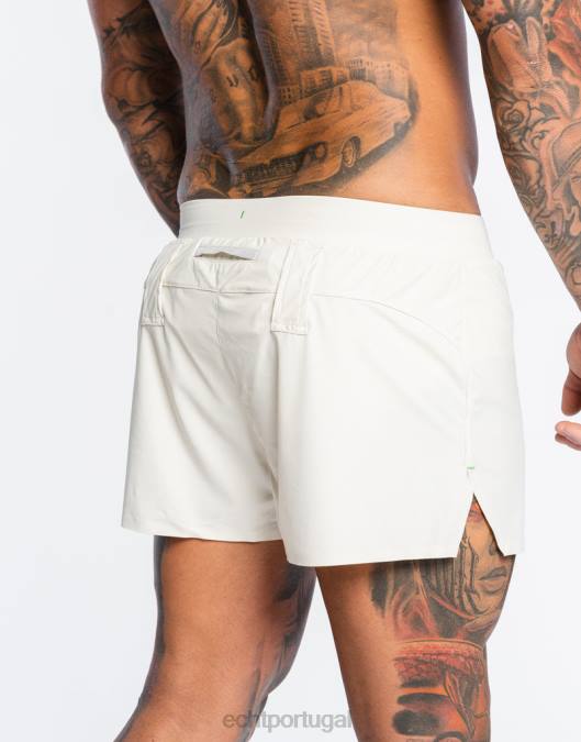 ECHT shorts de corrida cinza claro bolsa homens P22N554