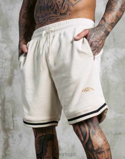 ECHT shorts de terror creme bolsa homens P22N583