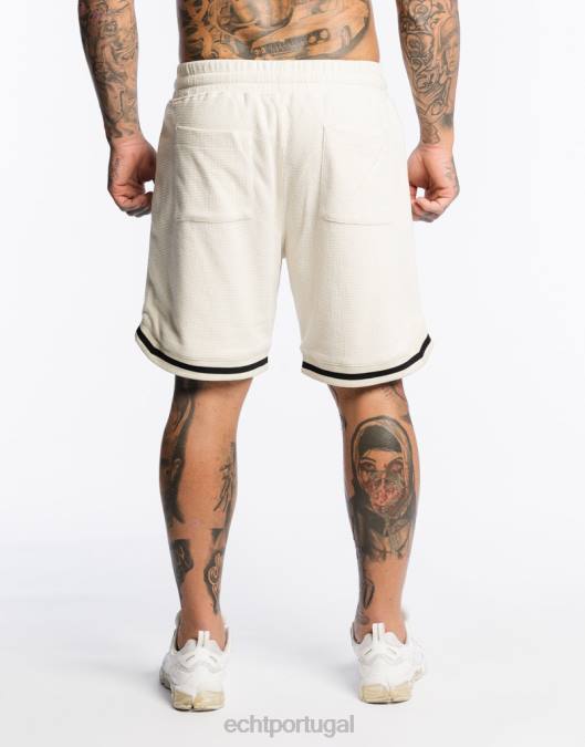 ECHT shorts de terror creme bolsa homens P22N583