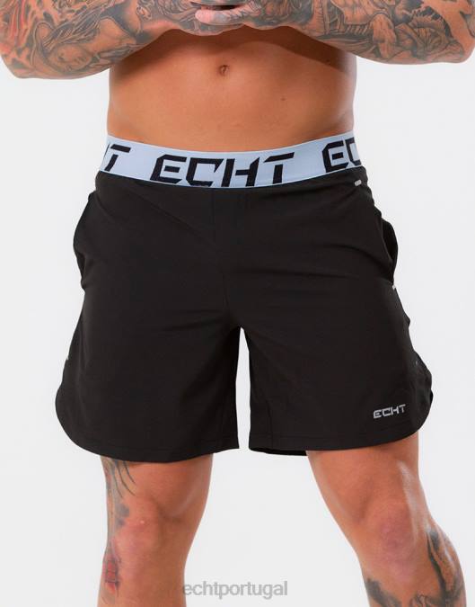 ECHT shorts finais furtividade bolsa homens P22N587