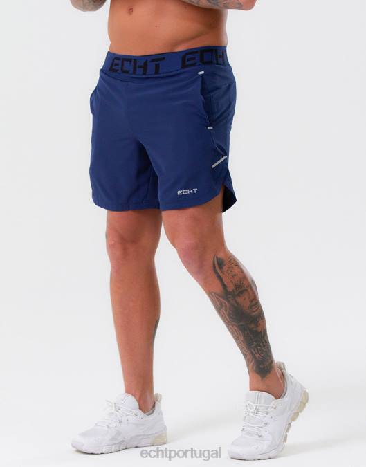 ECHT shorts finais marinha bolsa homens P22N589