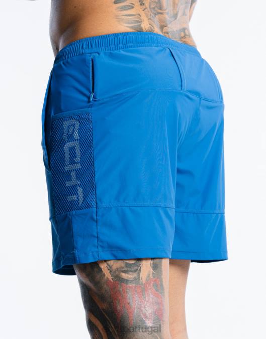 ECHT shorts highline azul clássico bolsa homens P22N556