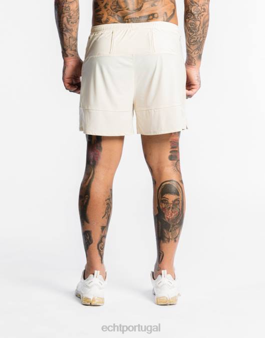 ECHT shorts highline creme bolsa homens P22N557