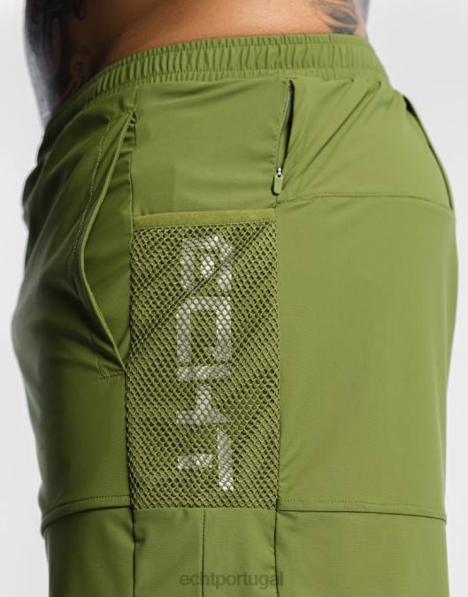 ECHT shorts highline verde bolsa homens P22N558