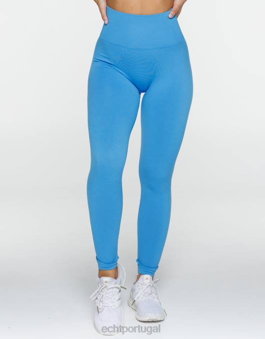 ECHT surgem leggings chave azul roupas mulheres P22N446