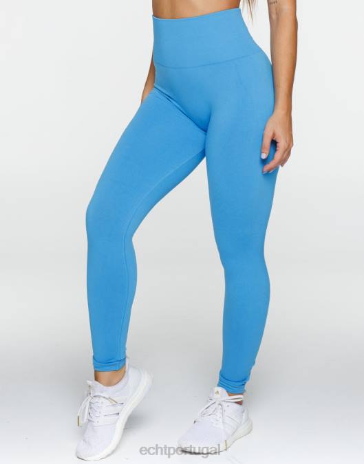 ECHT surgem leggings chave azul roupas mulheres P22N446