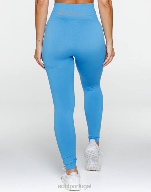 ECHT surgem leggings chave azul roupas mulheres P22N446