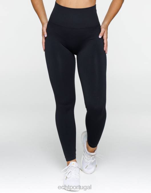 ECHT surgem leggings chave preto roupas mulheres P22N1