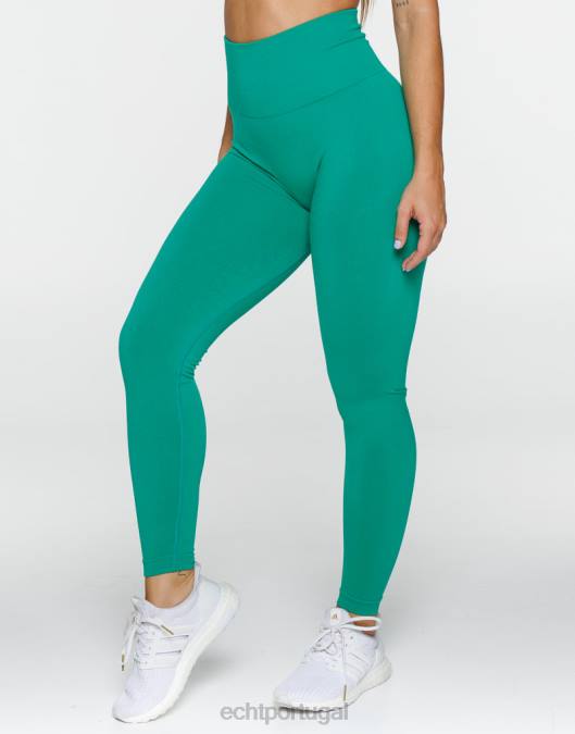 ECHT surgem leggings chave verde roupas mulheres P22N445