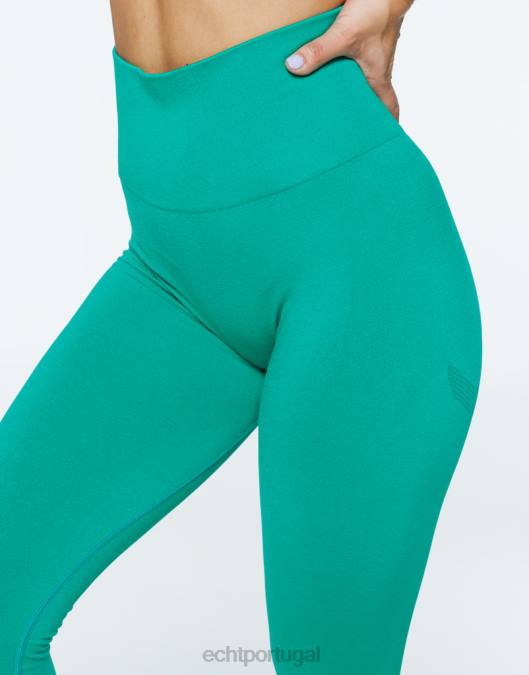 ECHT surgem leggings chave verde roupas mulheres P22N445