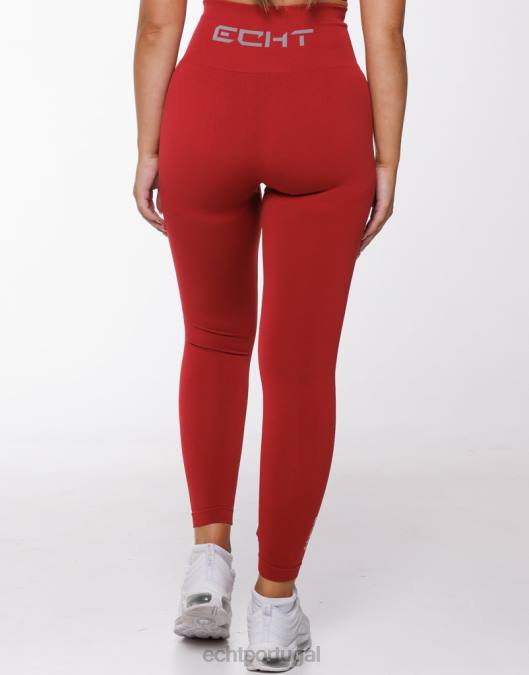 ECHT surgem leggings chave vermelho roupas mulheres P22N424