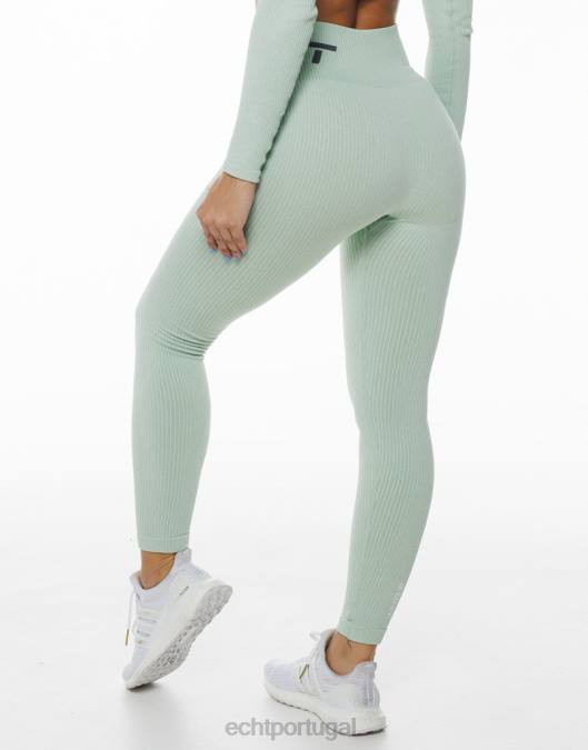 ECHT surgem leggings de conforto camafeu verde marga roupas mulheres P22N180