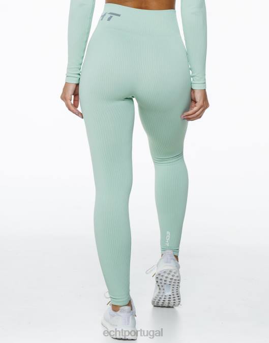 ECHT surgem leggings de conforto camafeu verde roupas mulheres P22N287