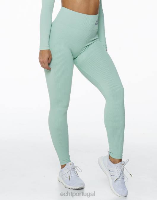 ECHT surgem leggings de conforto camafeu verde roupas mulheres P22N287