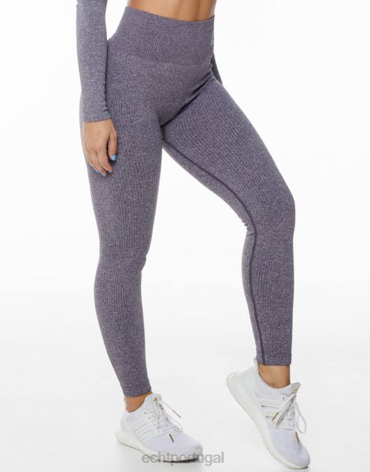 ECHT surgem leggings de conforto marga de ameixa roupas mulheres P22N175