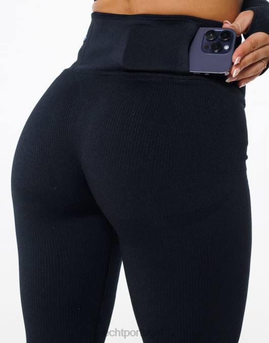 ECHT surgem leggings estilo hiper azul preto roupas mulheres P22N35