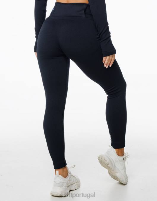 ECHT surgem leggings estilo hiper azul preto roupas mulheres P22N35