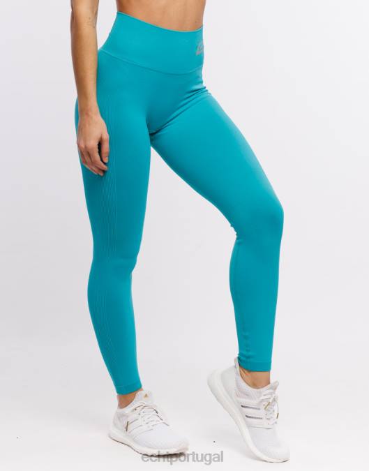 ECHT surgir leggings scrunch água roupas mulheres P22N498