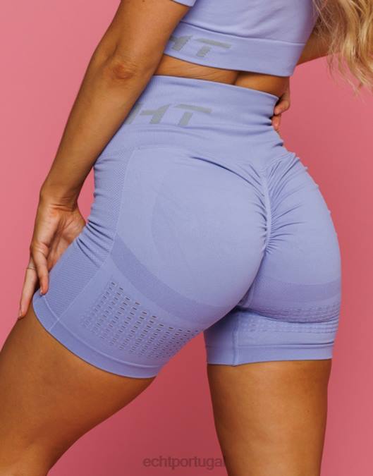 ECHT surgir shorts de ar scrunch tolet roupas mulheres P22N155