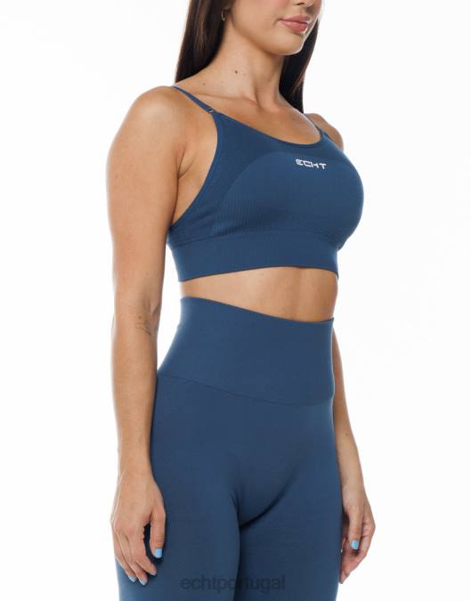 ECHT surgir sutiã esportivo chave azul roupas mulheres P22N218