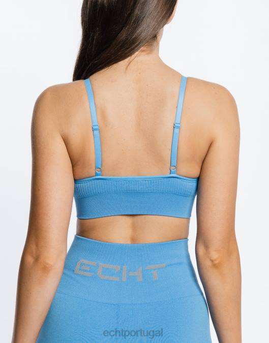 ECHT surgir sutiã esportivo chave azul roupas mulheres P22N447