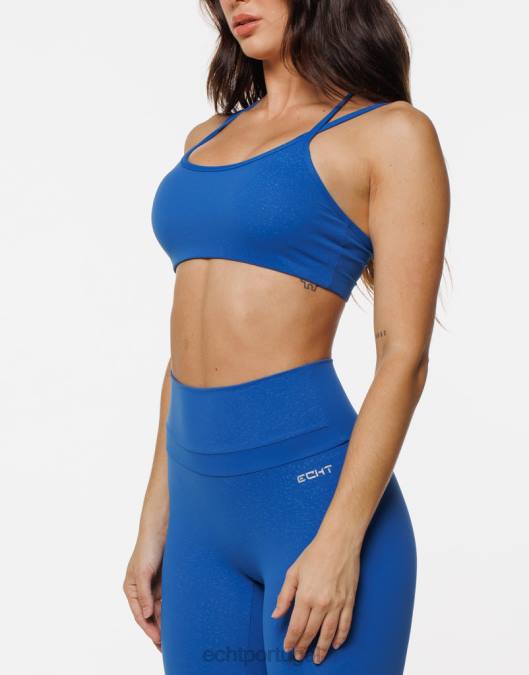 ECHT sutiã esportivo de tempestade azul roupas mulheres P22N470