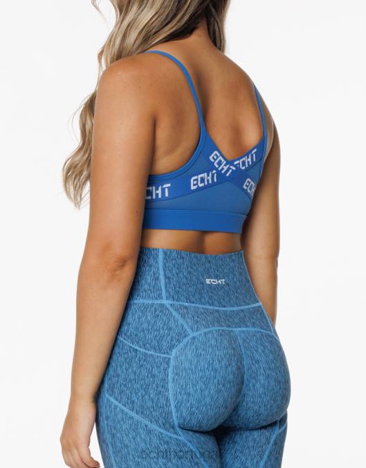 ECHT sutiã esportivo fortaleza azul roupas mulheres P22N425