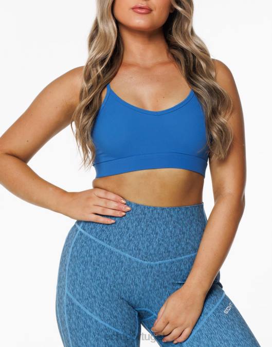 ECHT sutiã esportivo fortaleza azul roupas mulheres P22N425