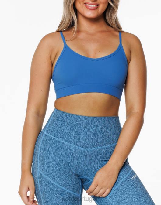 ECHT sutiã esportivo fortaleza azul roupas mulheres P22N425