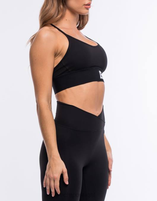 ECHT sutiã hiperesportivo preto roupas mulheres P22N148