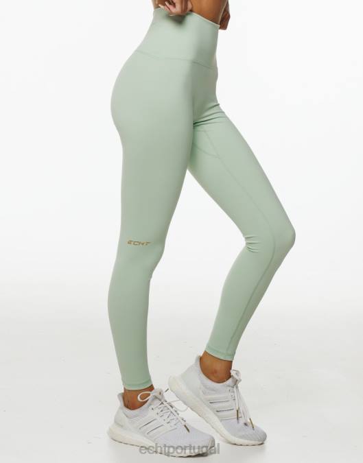 ECHT ultra-leggings camafeu verde roupas mulheres P22N448