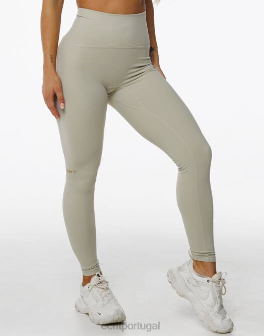 ECHT ultra-leggings cinza ágata roupas mulheres P22N119