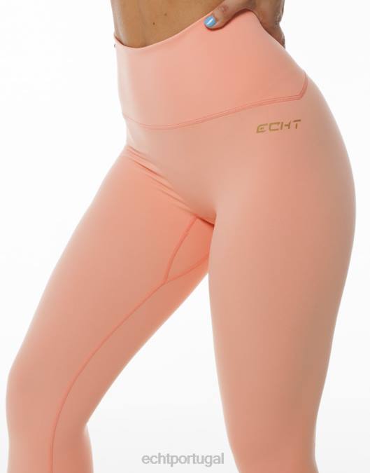 ECHT ultra-leggings pêssego roupas mulheres P22N386