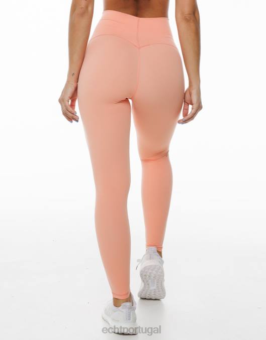 ECHT ultra-leggings pêssego roupas mulheres P22N386