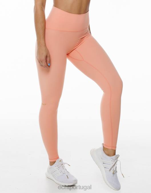 ECHT ultra-leggings pêssego roupas mulheres P22N386