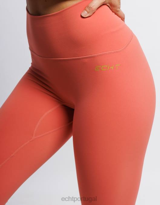 ECHT ultra-leggings rosa desbotada roupas mulheres P22N502