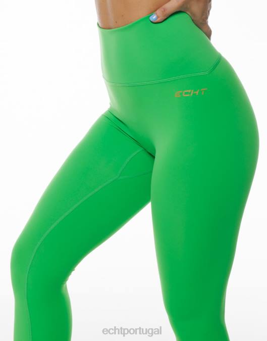 ECHT ultra-leggings verde clássico roupas mulheres P22N369