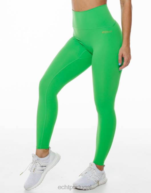 ECHT ultra-leggings verde clássico roupas mulheres P22N369