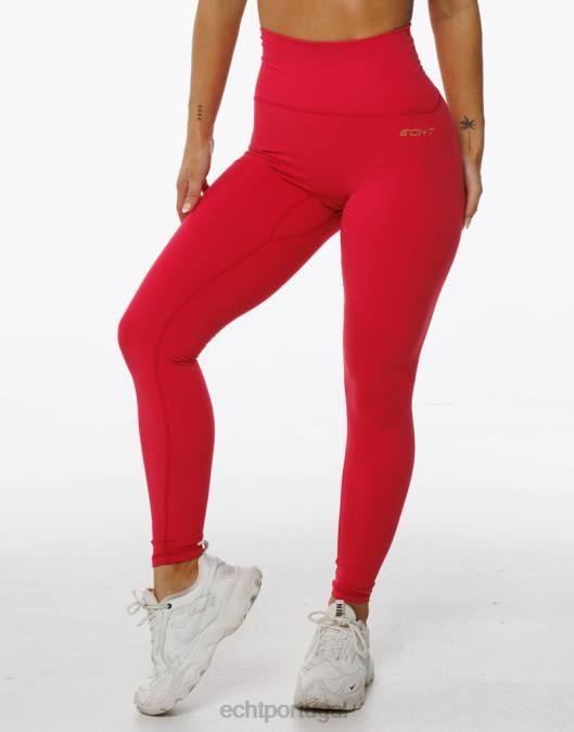 ECHT ultra-leggings vermelho magenta roupas mulheres P22N120