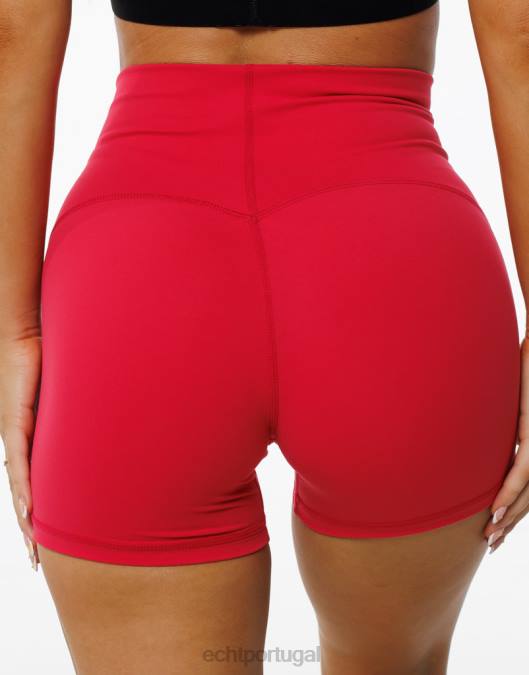 ECHT ultra-shorts magenta roupas mulheres P22N58