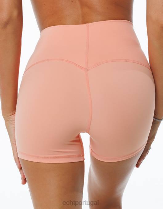 ECHT ultra-shorts pêssego roupas mulheres P22N229