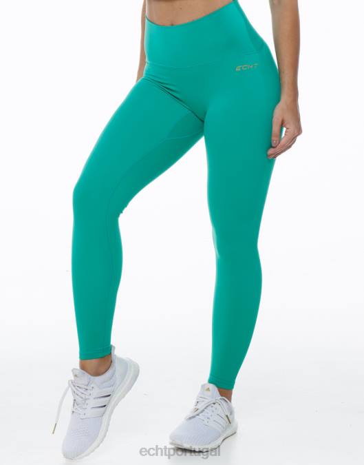 ECHT ultra-leggings verde esmeralda roupas mulheres P22N459